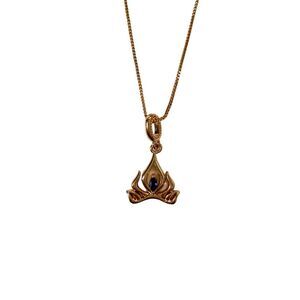 Disney Frozen 2 Elsa Crown Gold Chain Charm Necklace Handmade Etsy Princess
